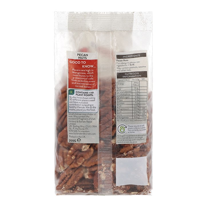 Holland & Barrett Pecan Halves 200g